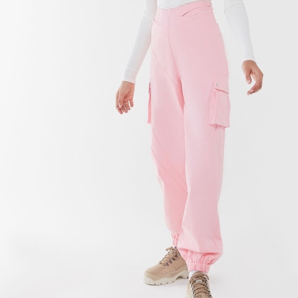 I.AM.GIA Zane Cargo Strappy Pink Jogger Pant - Picture 4 of 5